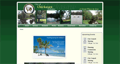 Desktop Screenshot of cityofchickasaw.org
